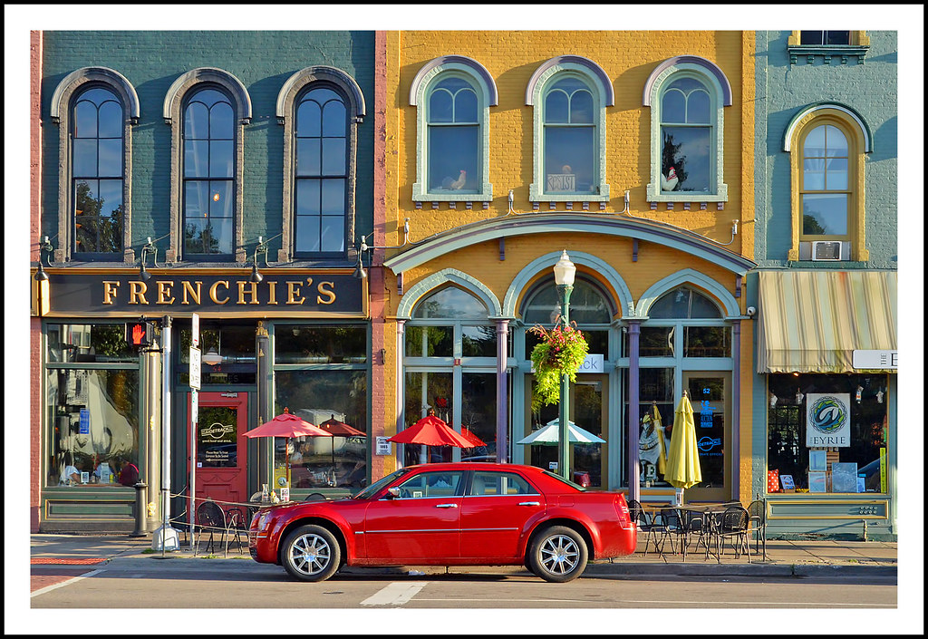 A Chrysler at the Storefront Ypsilanti's Depot Town Flickr