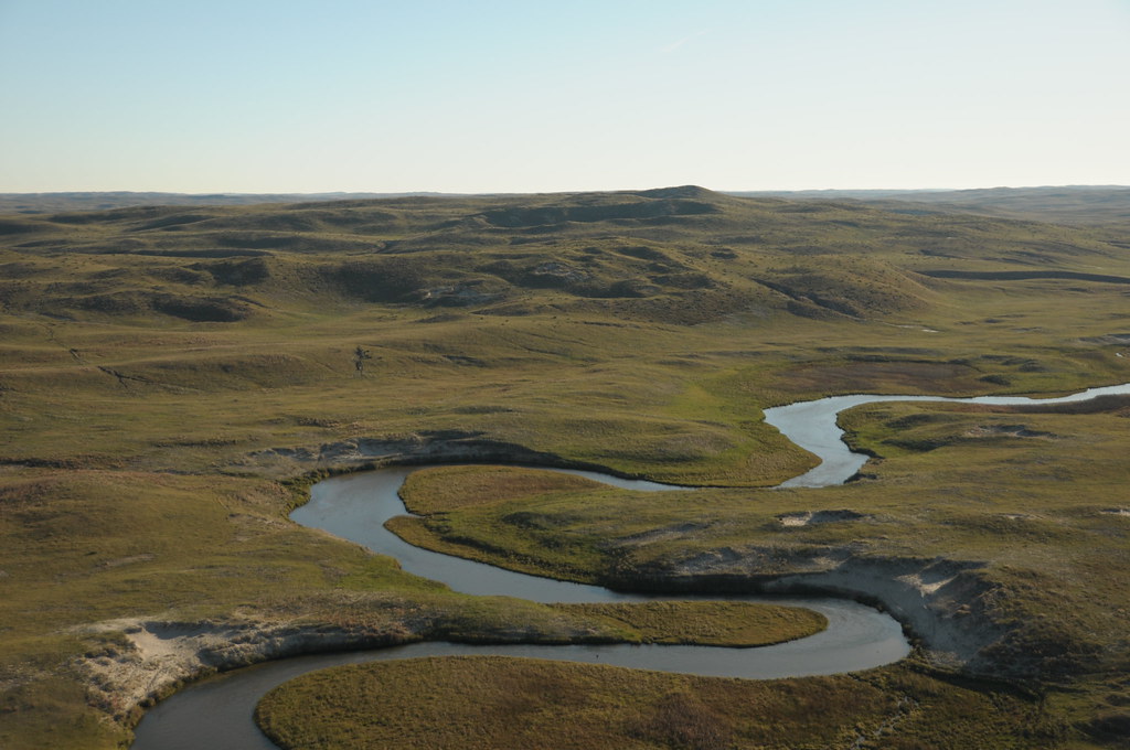 Aerial View North Loup River, Sandhills, Nebraska 101117 Flickr