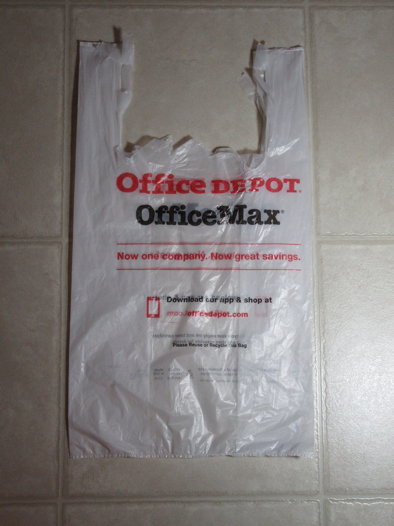 OfficeDepot OfficeMax bag The 'big bag project' for docume… Flickr