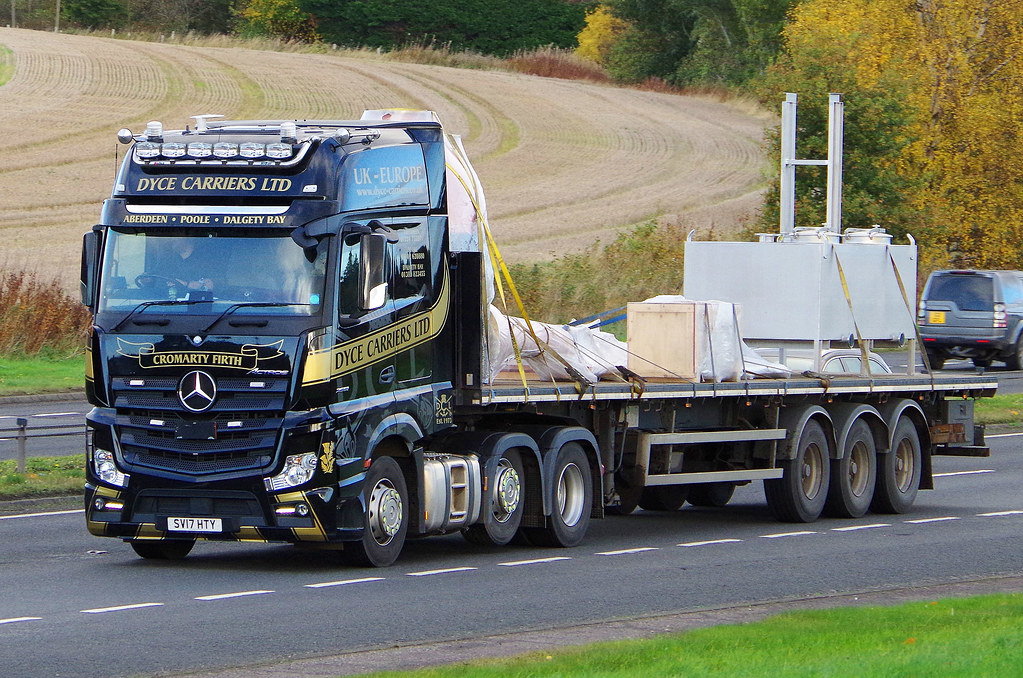 MB Actros DYCE CARRIERS LTD Dyce Aberdeen SV17 HTY......… Flickr