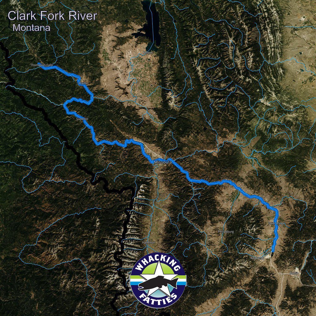 Clark Fork River, Montana Clark Fork River, Montana Fly Fi… Flickr