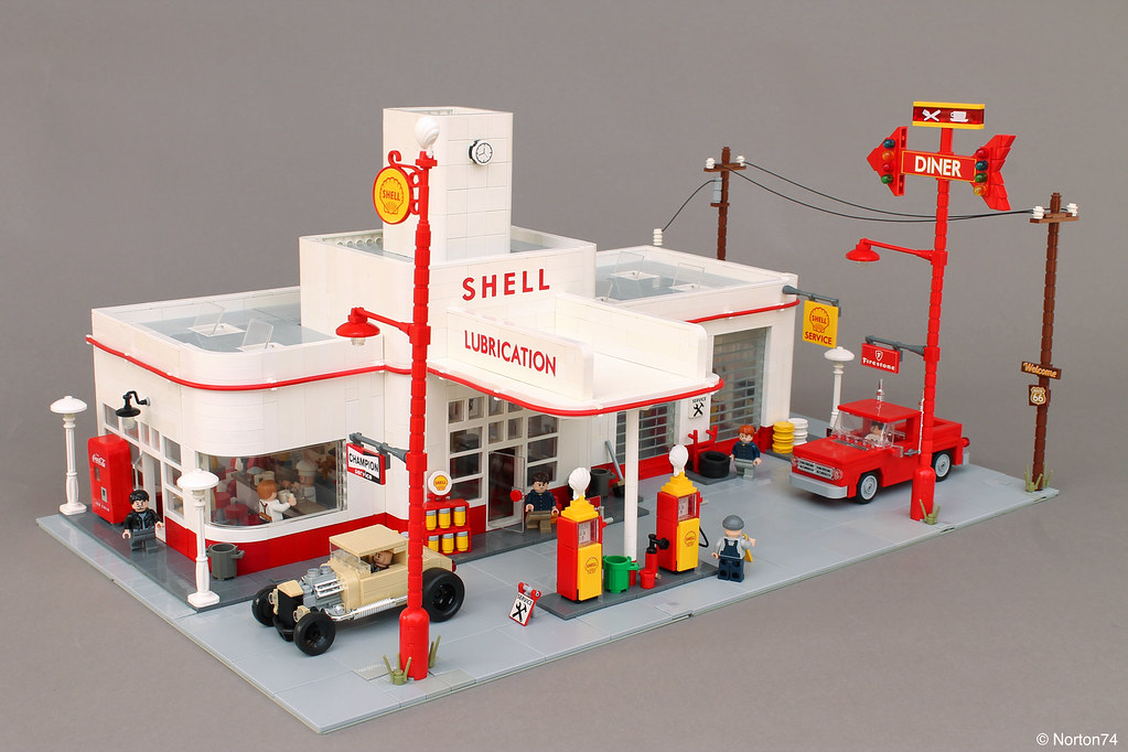 Fill Er Up Gas Station Toy ToyWalls