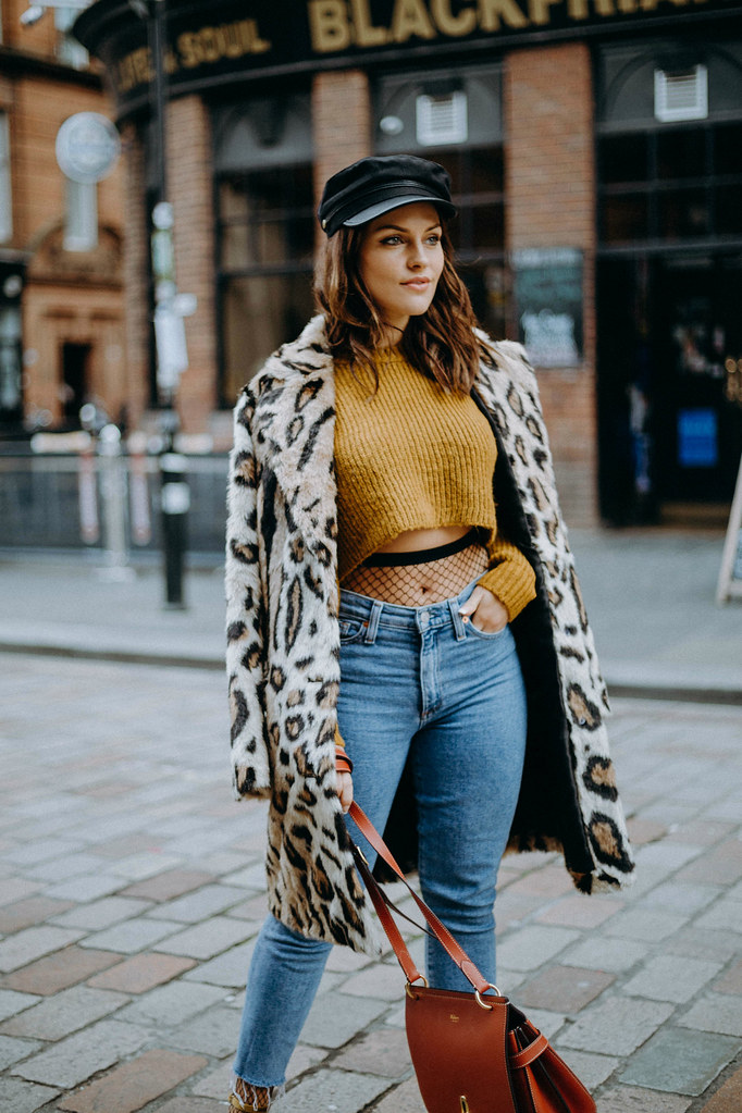 The Little Magpie House of Harlow leopard coat Magpie132 Flickr