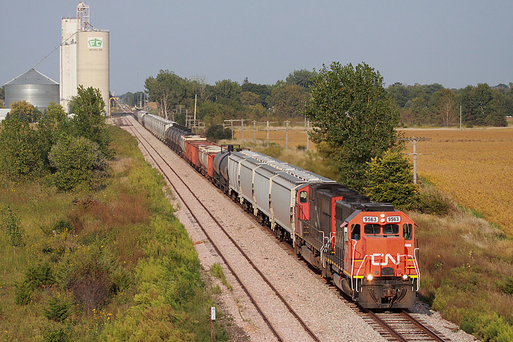 IC 9563 Westbound L5779110 at Rockwell City IA An Arthur … Flickr