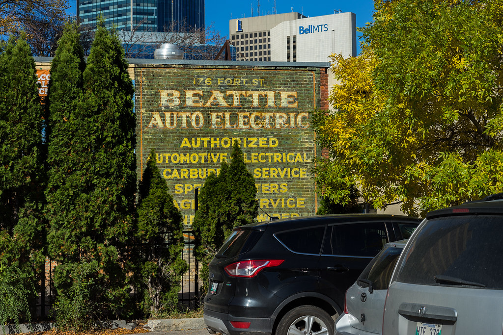 Beattie Auto Electric Fort Street, Winnipeg, Manitoba. Flickr