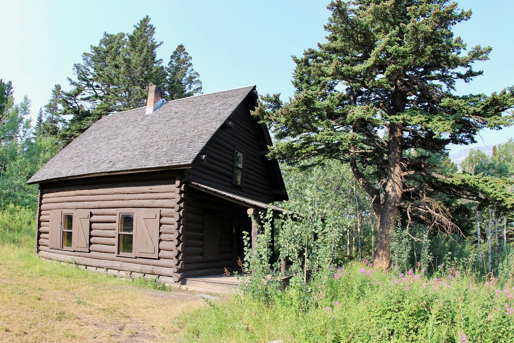 Historic Ranger Station Glacier National Park, Montana Flickr