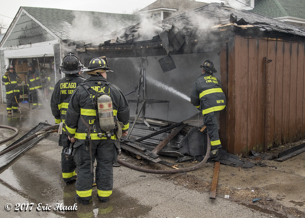 Chicago Garage Fire 02/04/2017 Flickr