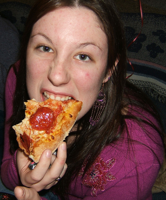 pepperoni face Danielle Morris Flickr