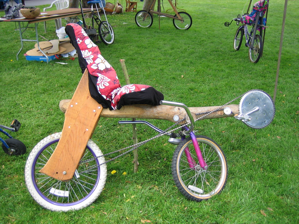 Hula Bike If you don't know how to weld this is an alterna… Flickr