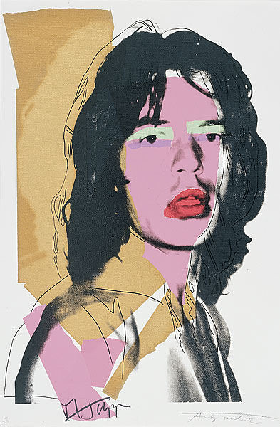 Andy Warhol Mick Jagger 1975 Andy Warhol Mick Jagger S Flickr