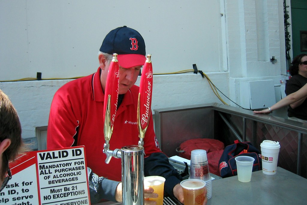 Fenway Park Yawkey Way Beer Vendor Wally Gobetz Flickr