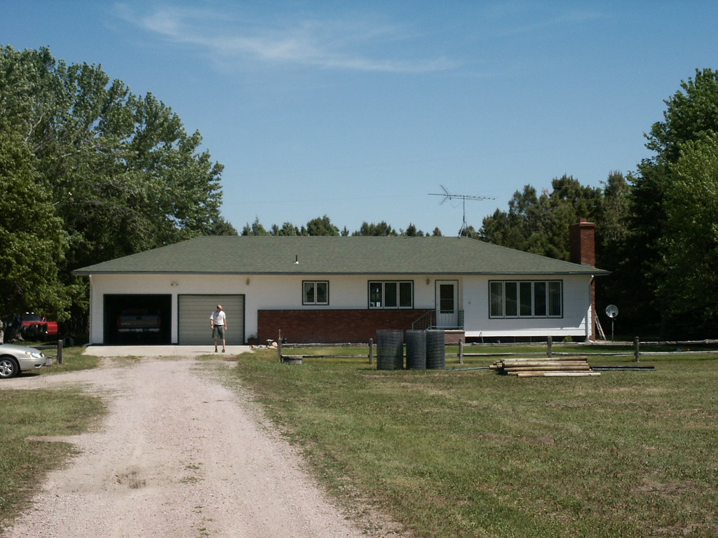 Grandma & Grandpa's new house in Chadron, Nebraska. That's… Flickr
