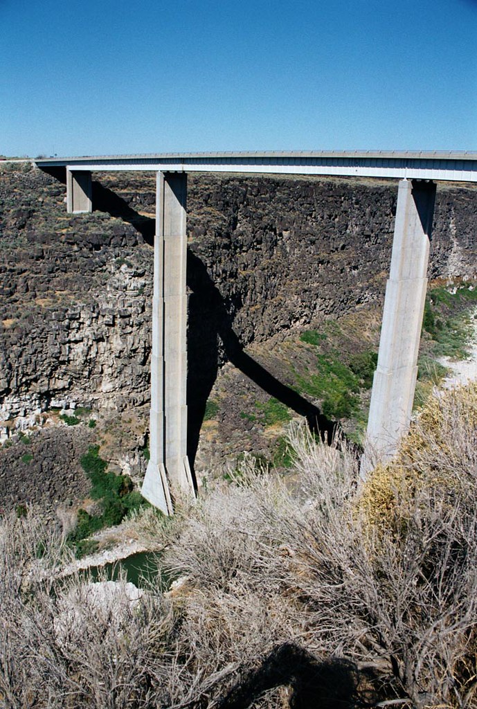 Hansen Bridge, Twin Falls, Idaho Bridgepixing the Hansen B… Flickr