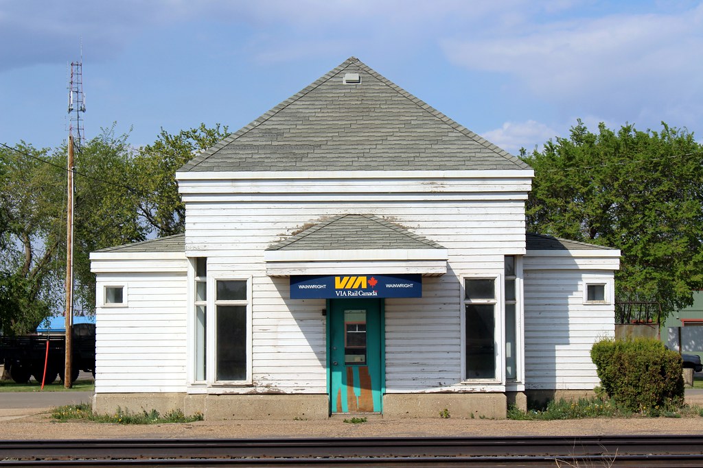 Wainwright VIA Rail Station (Wainwright, Alberta) VIA Rail… Flickr