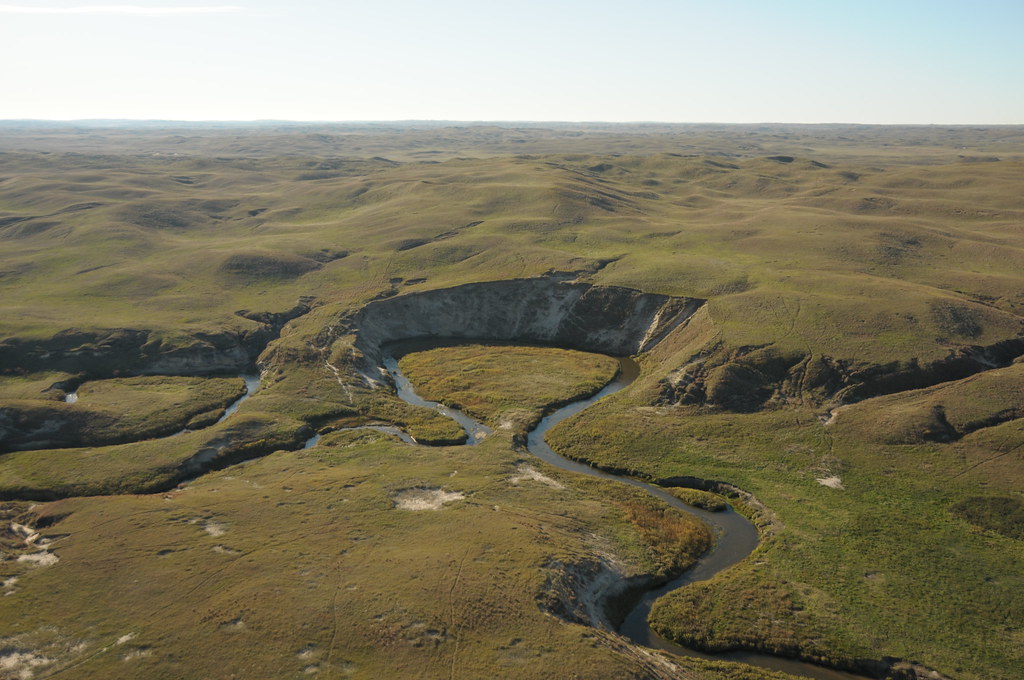 Aerial View North Loup River, Sandhills, Nebraska 101117 Flickr