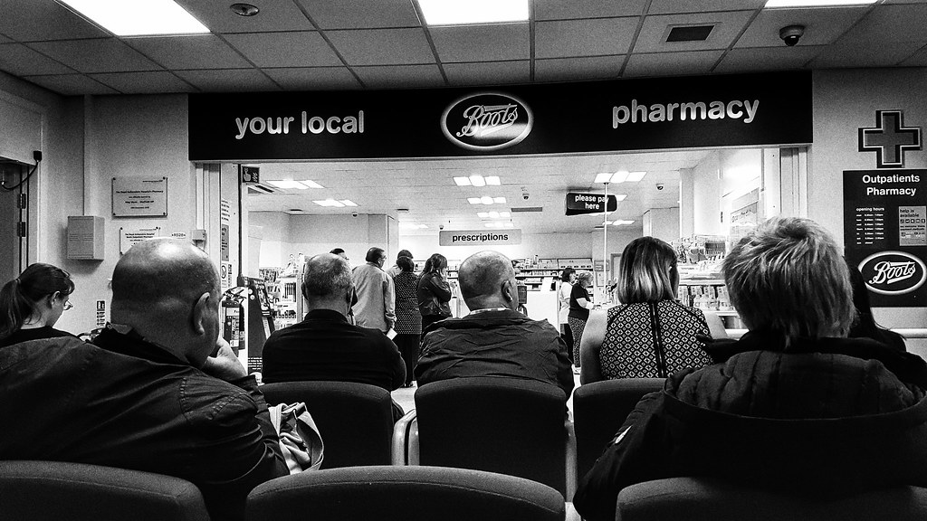 Waiting For A Prescription. Boots Pharmacy inside Royal Ha… Flickr