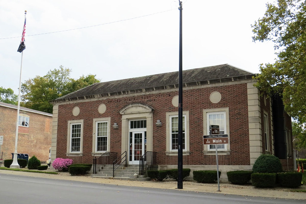 Attica, IN post office Fountain County. Photo by E Kalish,… Flickr
