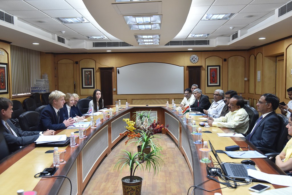Jo Johnson in New Delhi, 1 November 2017 UK Minister of St… Flickr