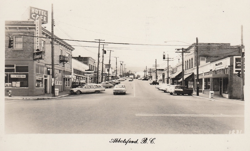 Postcard Abbotsford, BC, c.1962 "Abbotsford, B. C." Post … Flickr