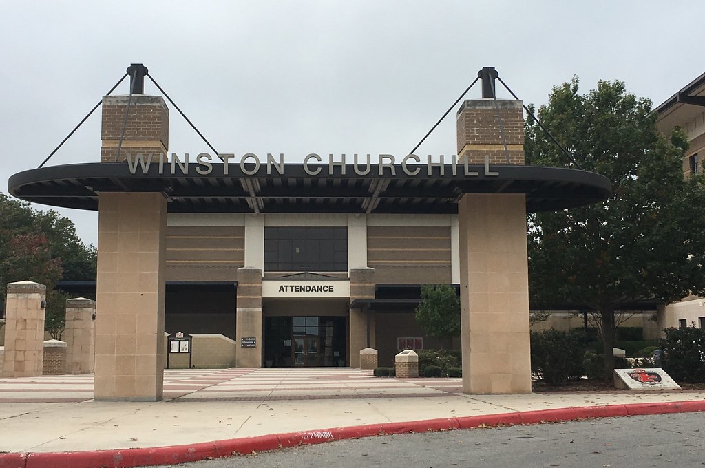 Winston Churchill High School, San Antonio Texas located i… Flickr
