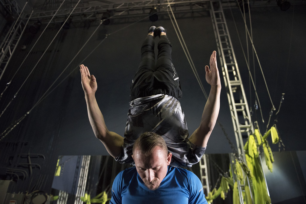 Duo A&A training session Duo A&A members Adam Vazquez, top… Flickr