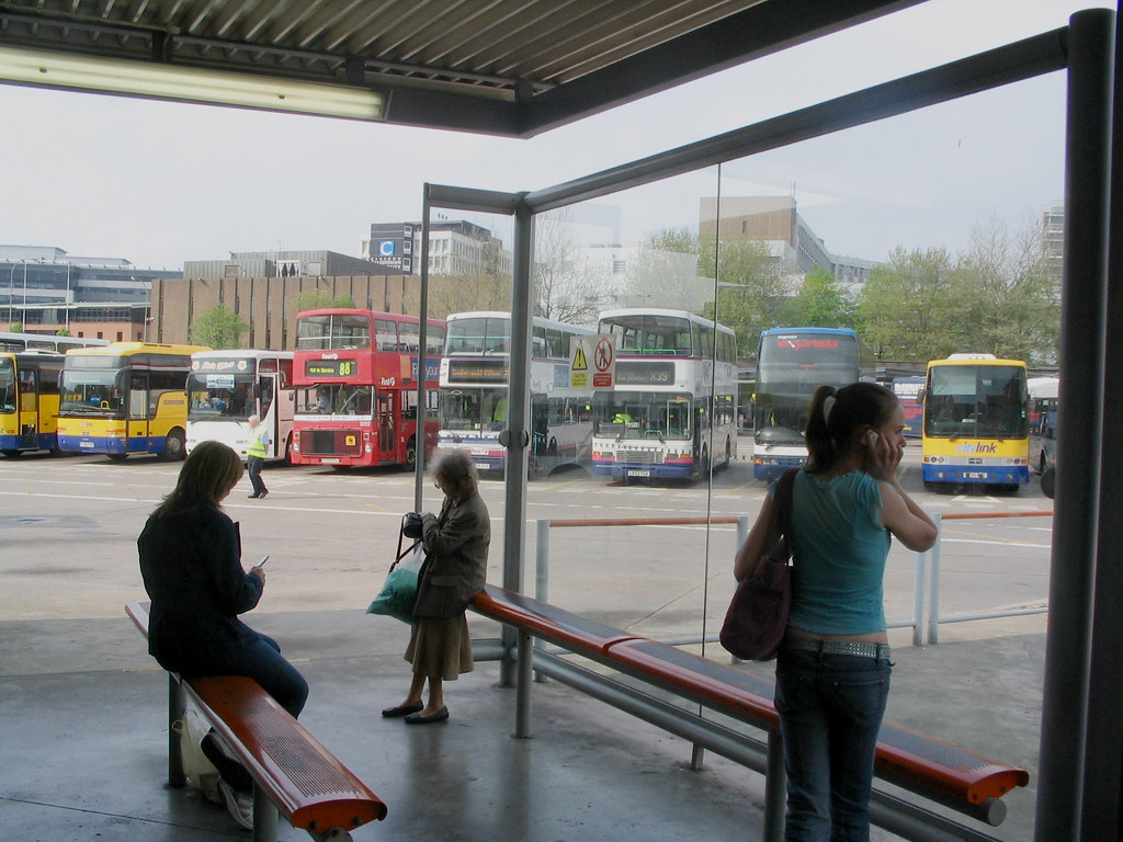 Glasgow Buchanan Bus Station Waiting for a bus is nae fun,… Flickr