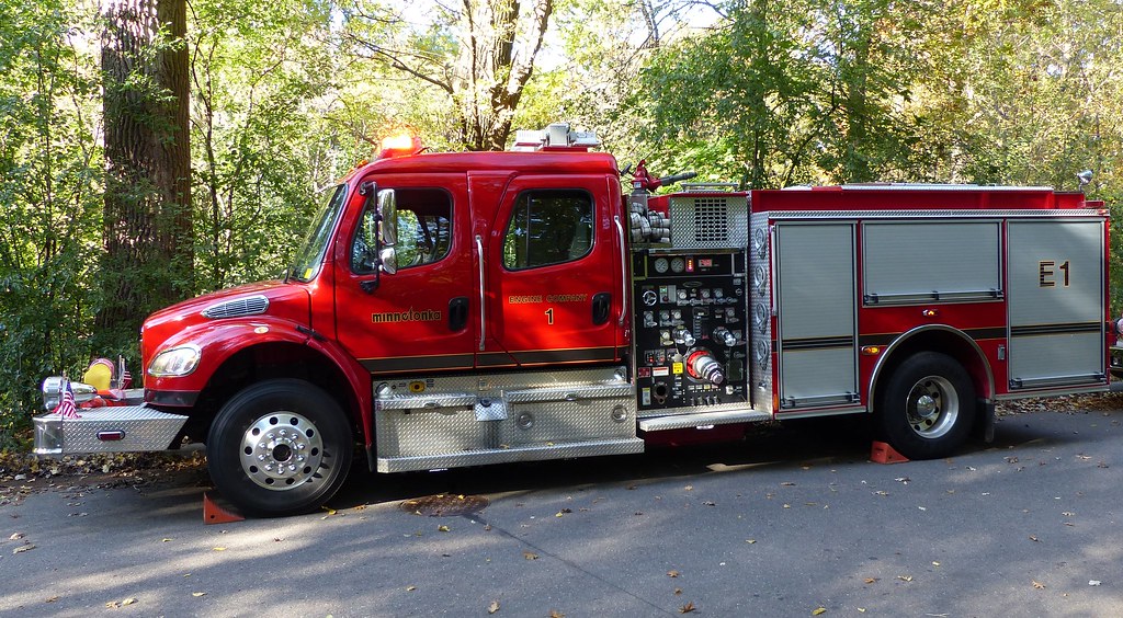 MN Fire Department at the scene of a house fir… Flickr