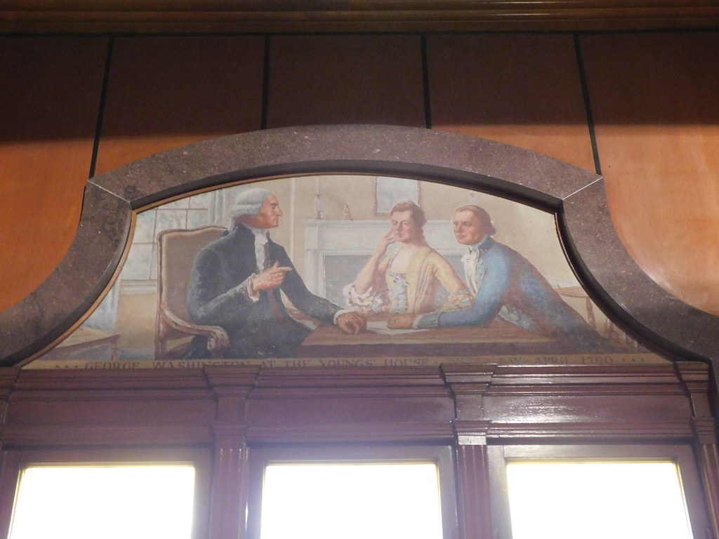 Oyster Bay NY Post Office Fresco One of 5 frescos depictin… Flickr