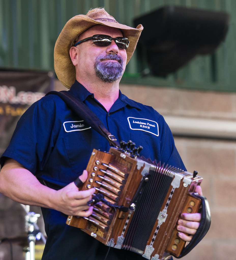 2017 Jamie Bergeron & Kickin' Cajuns, KBON Fest, Rayne, Oc… Flickr