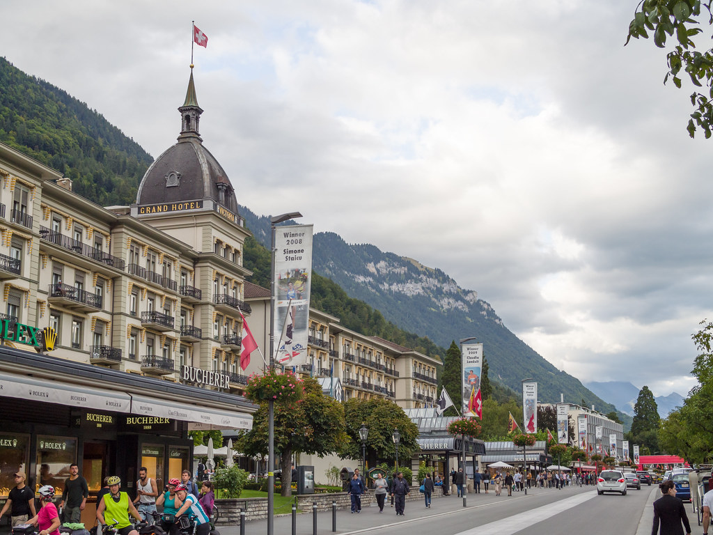 Shopping street Interlaken, Switzerland James Petts Flickr