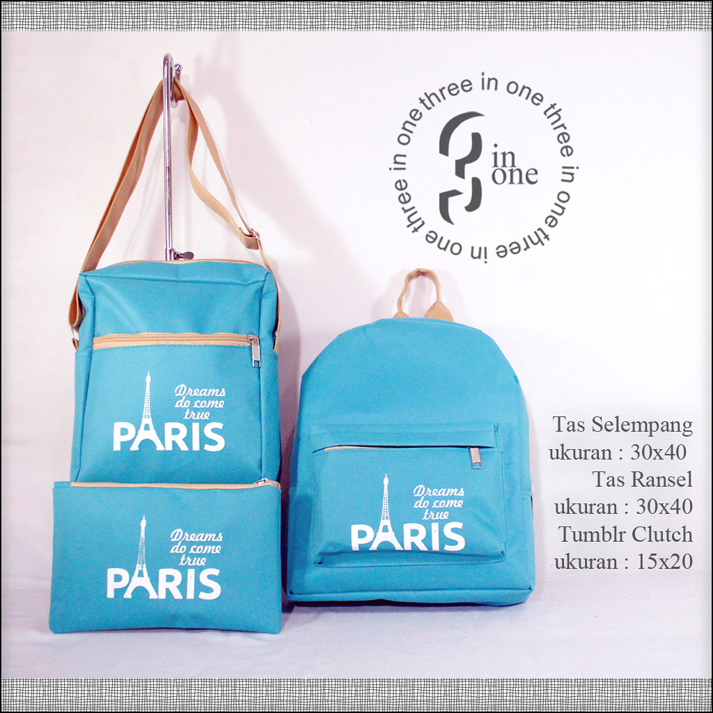 tas tri in one toska paris RANSET SET atau yang biasa dise… Flickr