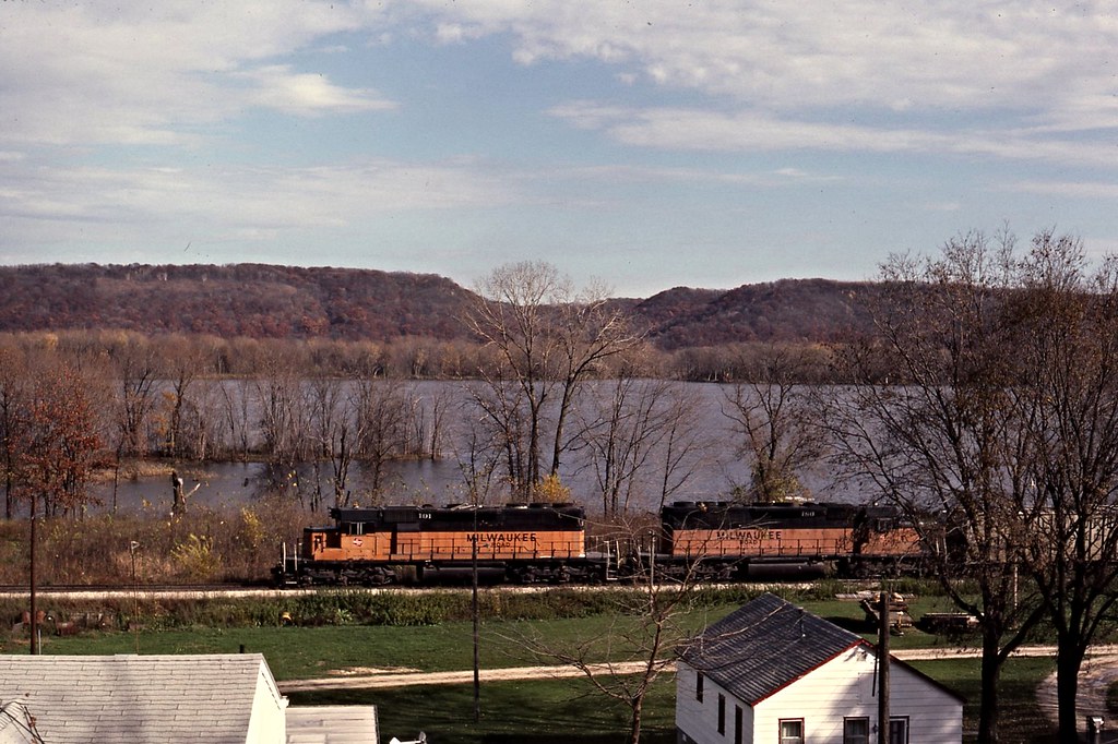 Clayton, Iowa, Milwaukee Road, Engine, 191, 186 October 25