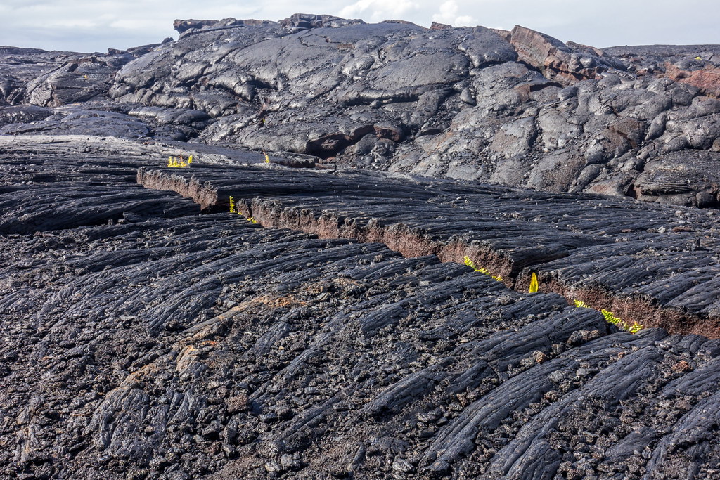 Lava flow at Kalapana on east coast of island of HI04 11… Flickr