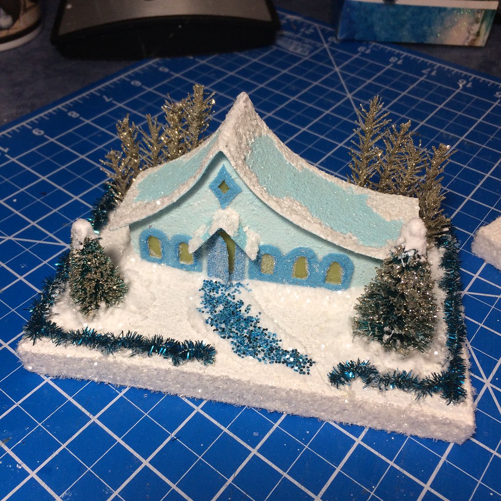 Little blue house christmasnotebook Flickr