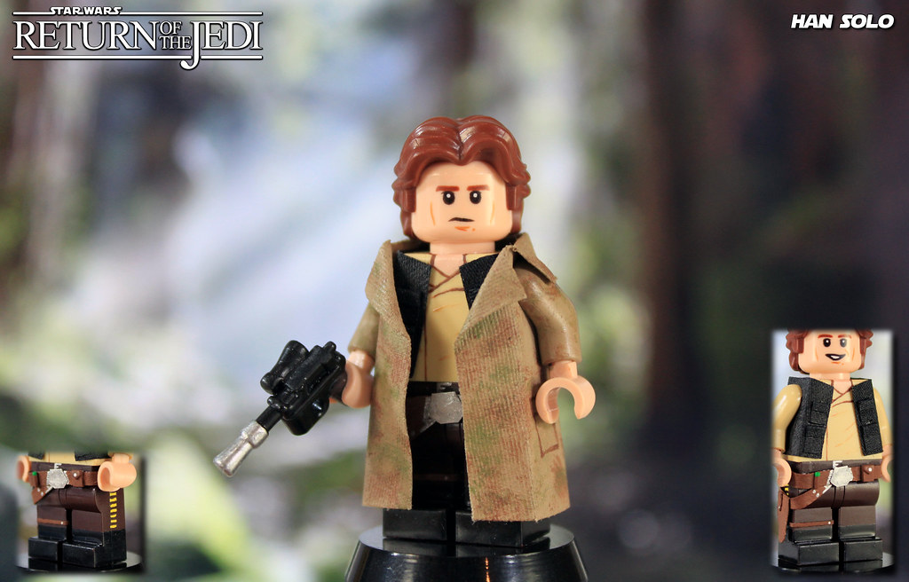 Custom LEGO Star Wars Return of the Jedi Han Solo Flickr