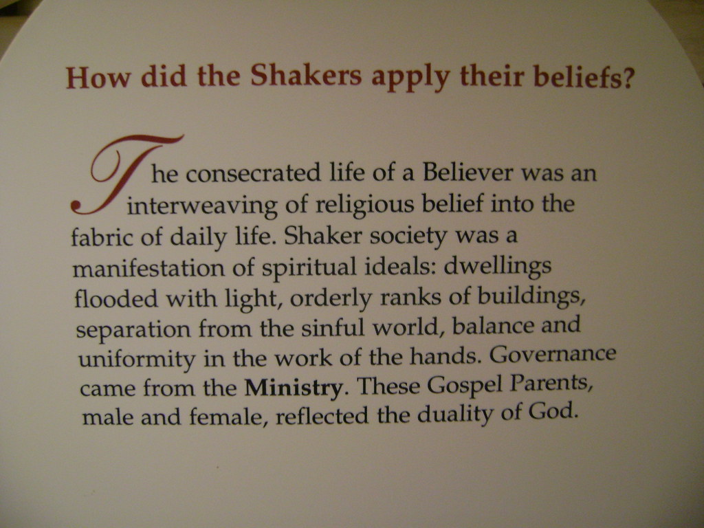 Shaker religion Flickr