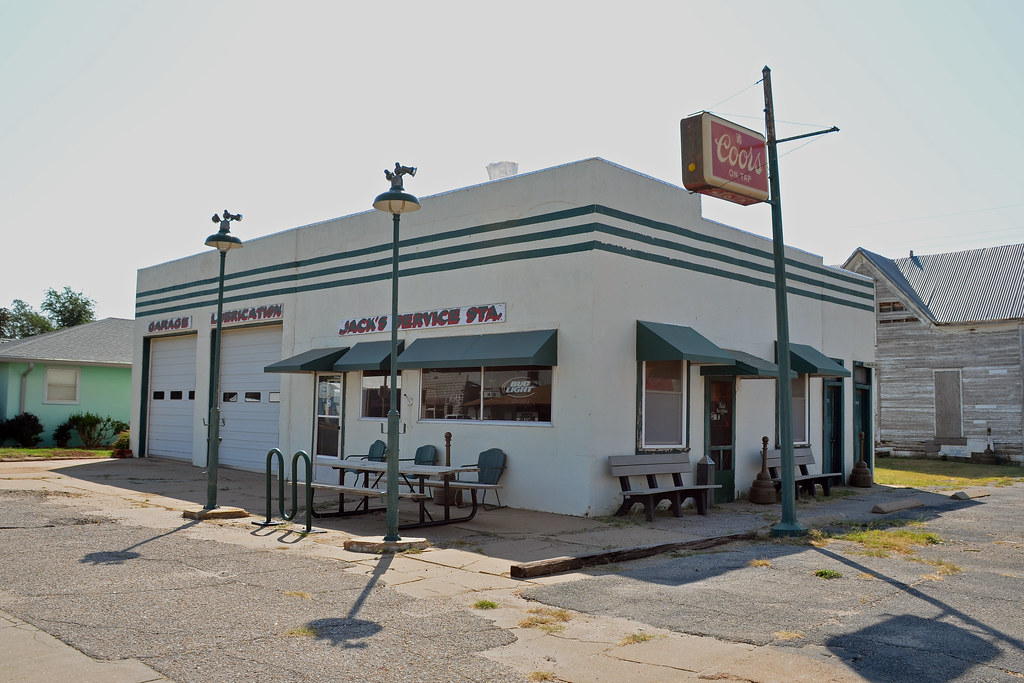Kansas, Anthony, Cities Service Gas Station; Jack's Servic… Flickr