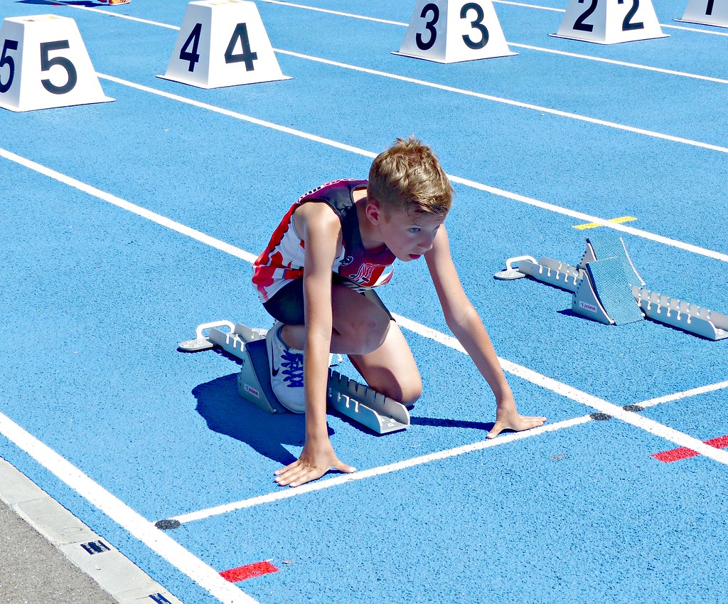 In the starting blocks Regional Athletics Championships 20… Flickr