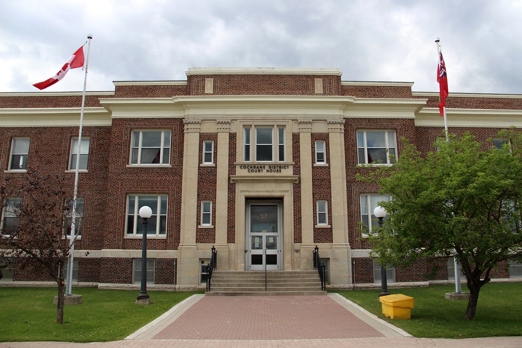 Cochrane District Court House (Cochrane, Ontario) Historic… Flickr