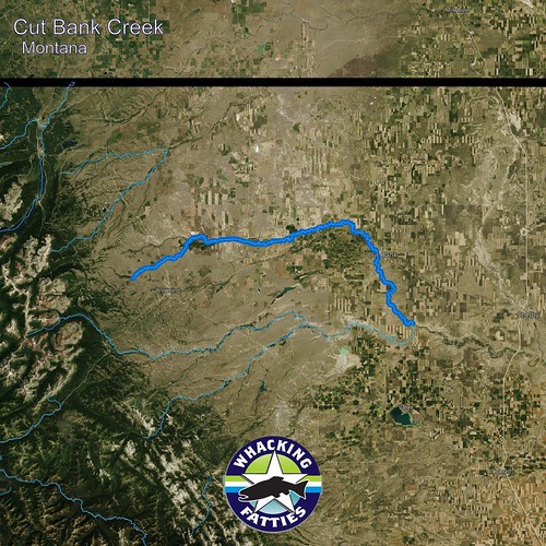 Cut Bank Creek, Montana Cut Bank Creek, Montana Fly Fishin… Flickr