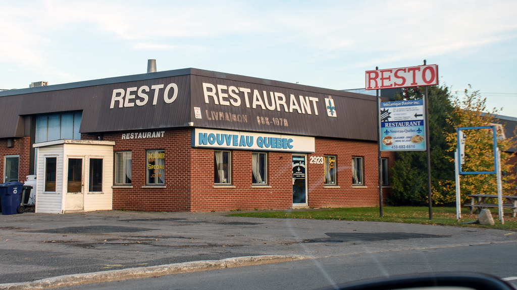 Resto Nouveau Quebec Oct 27 2017 A truck stop restaurant… Flickr