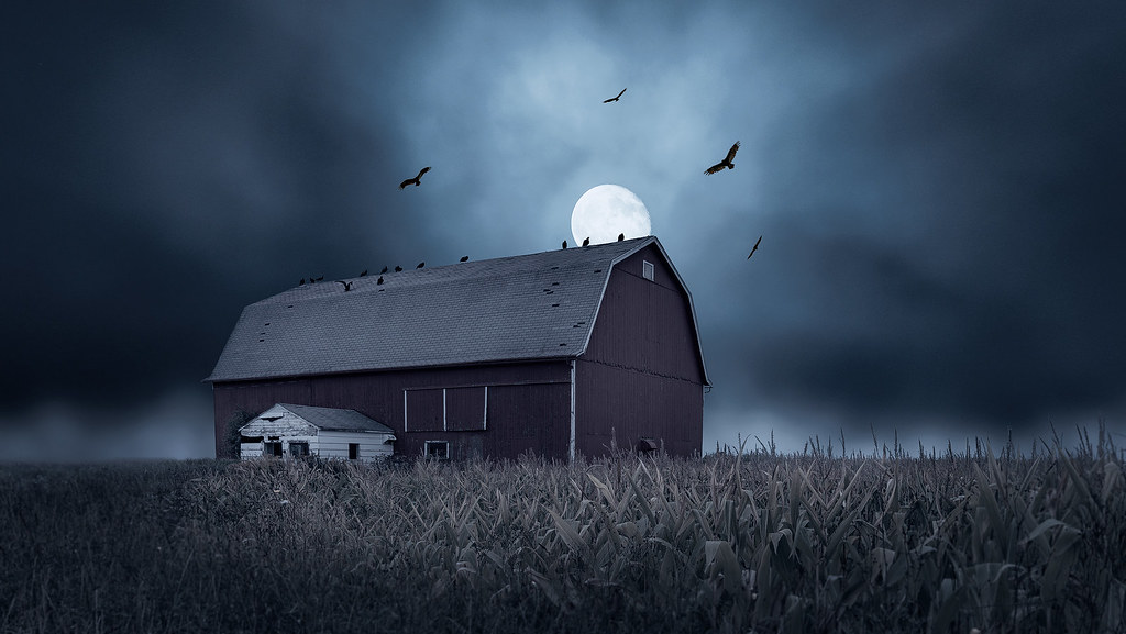 Haunted Barn Happy Halloween! visit me online at www.david… Flickr