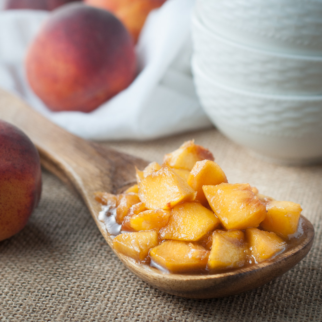 BBQ Roasted Peaches for Dessert The recipe is so simple to… Flickr