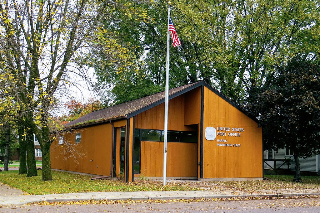 Harris, MN post office Chisago County. Photo by E Kalish, … Flickr