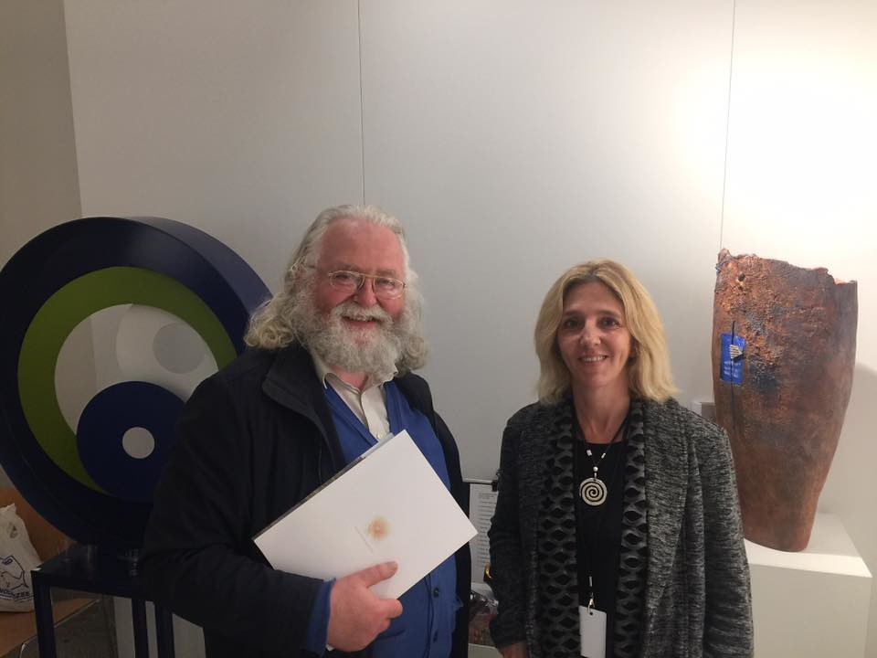 Jan Theuninck visiting Hilde Debruyne at Bozar in Brussels… Flickr