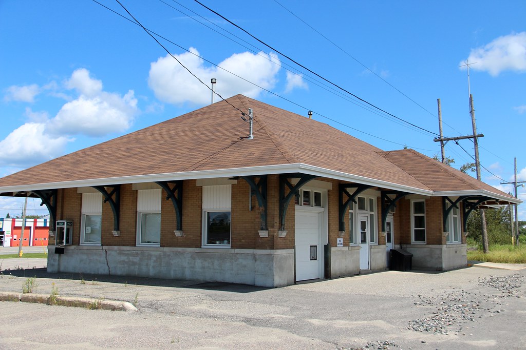 Matheson ONR Railway Station (Matheson, Ontario) Historic … Flickr