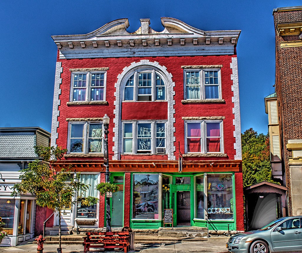 Saranac Lake New York Donaldson Block 56 Main Street… Flickr