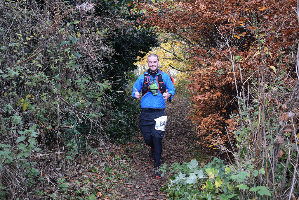 Wooler Half Marathon By Alan Johnson at the finish area trail