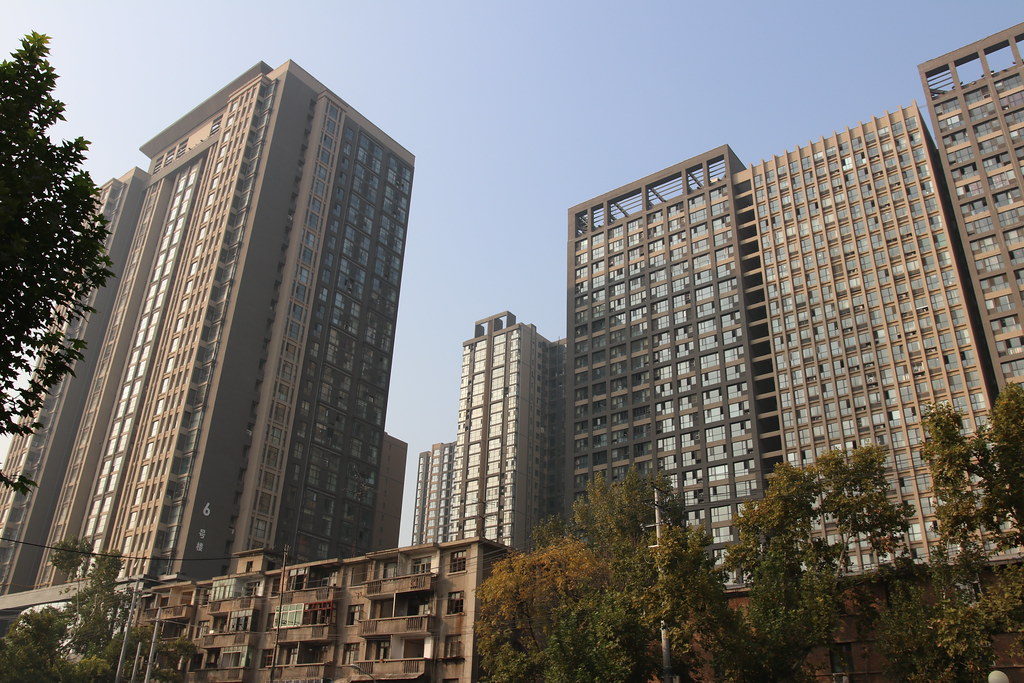 Xian High rise housing south of the wall in Xian, China mbphillips