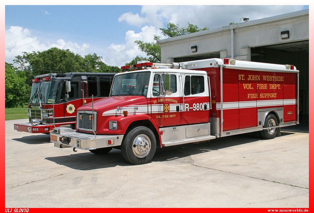 Freightliner FL / Hackney "St. John Westside Volunteer Fire Department
